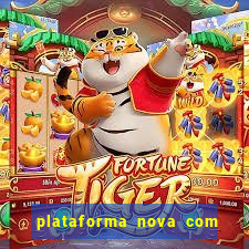 plataforma nova com bonus no cadastro